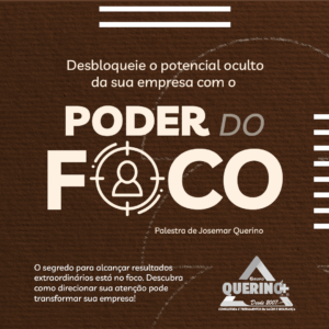 O Poder do Foco, gerador de resultados